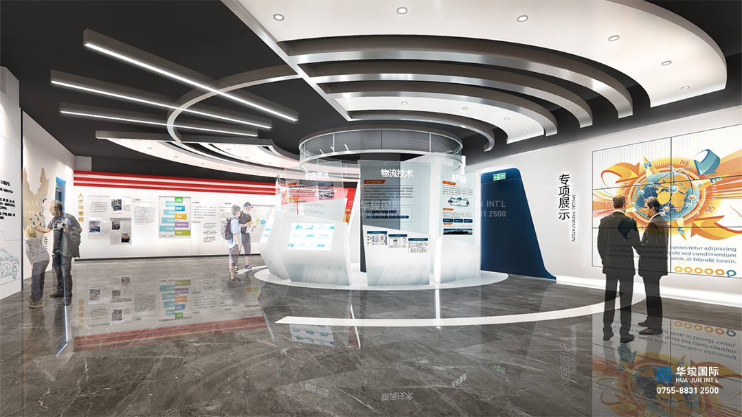 風(fēng)神物流廣州總部企業(yè)展廳設(shè)計(jì)